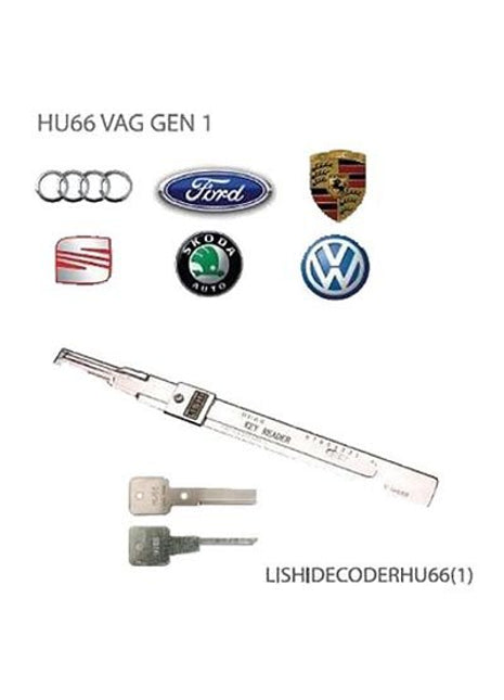 HU66-1 Audi – VW auto opener tool inclusief sleutels