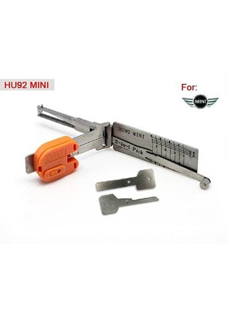 HU92 V.2 2-in-1 BMW-groep auto open tool inclusief sleutels