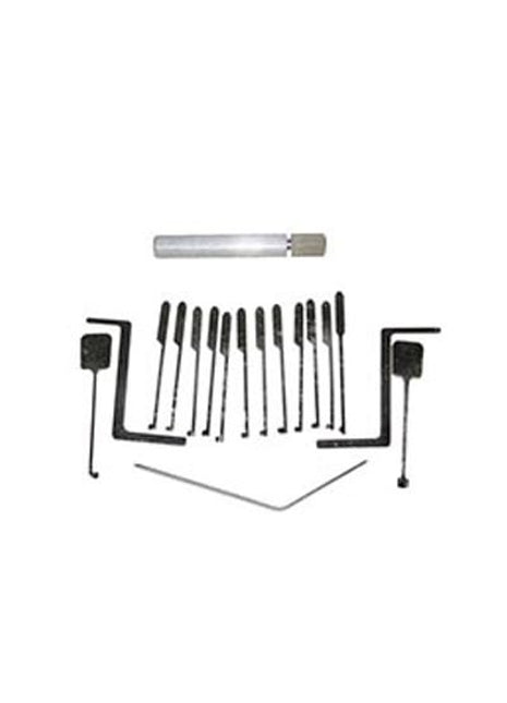 17-delige lockpickset voor dimple sloten