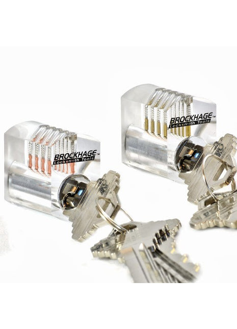 Spoelpin transparant oefenslot