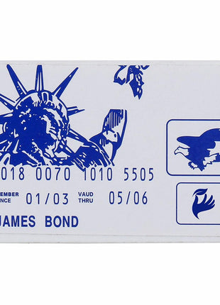 Kit de crochetage dans une boîte de carte de crédit