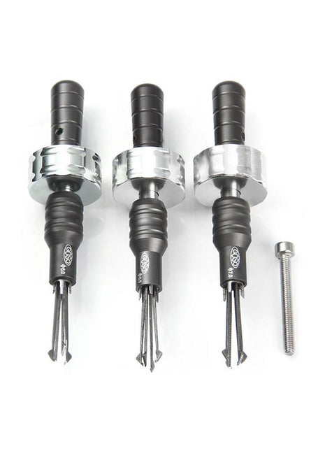 3-delige pickset voor kruis- en pinsloten