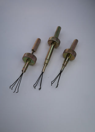 3 attrezzi a croce per lock picking: 6,0 mm, 6,5 mm e 7,0 mm