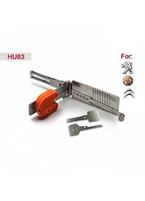 HU83 2-in-1 Citroen en Peugeot autotool inclusief namaaksleutels