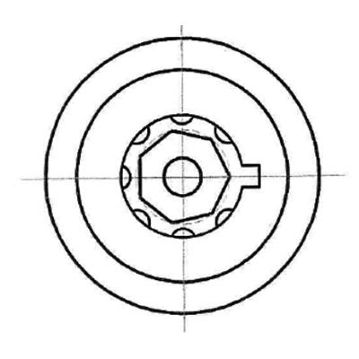 Septagan Key Heptagon 7 pin Tubular pick - Hexagon – Lockpickingcenter.com
