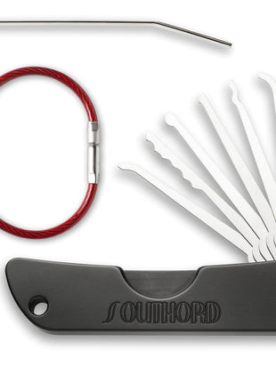 Southord JPXS-6 jackknife lockpick set (6 parts)